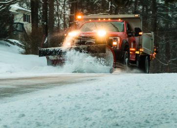 Snow Plow Truck